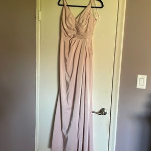 Beautiful blush pink evening dress